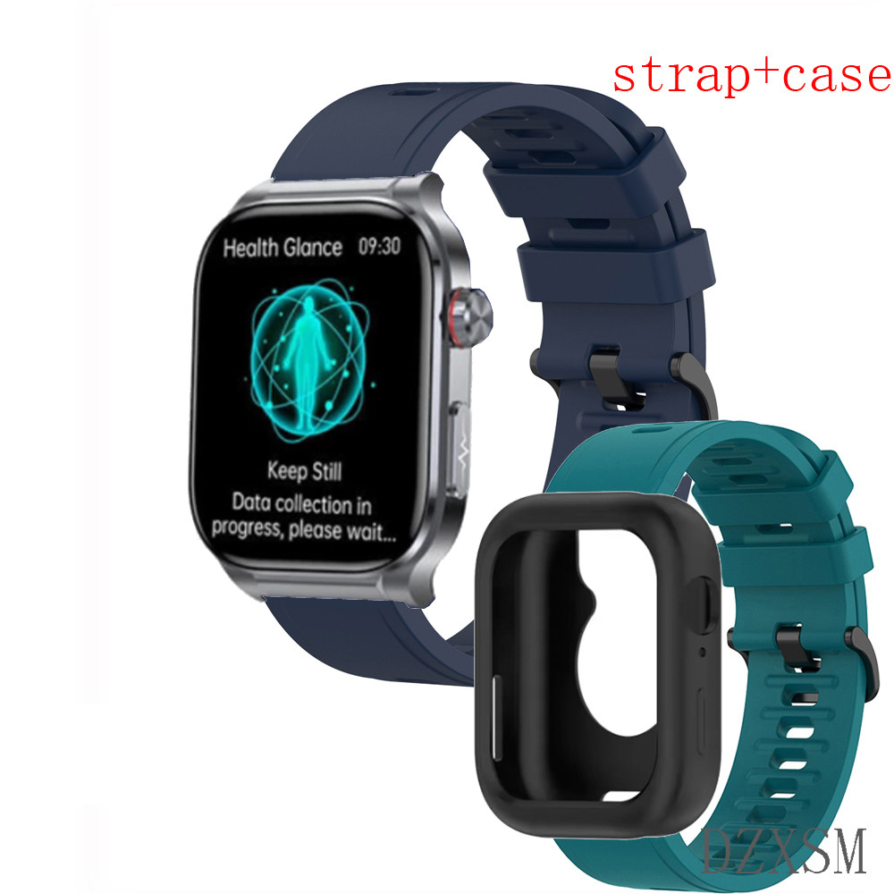 เคส Hcare Plus5 Case สมาร์ทวอท์ชป้องกันหน้าจออุปกรณ์เสริมสําหรับ Hcare Plus5 สายรัดข้อมือสายรัดซิลิโ