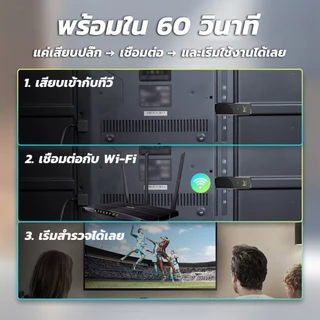 Global Version Android TV Stick 8K กล่องทีวีอัจฉริยะ เข้าถึงคอนเทนต์ได้ทั่วโลก อินเตอร์เฟซใช้งานง่าย ส่งฟรี COD