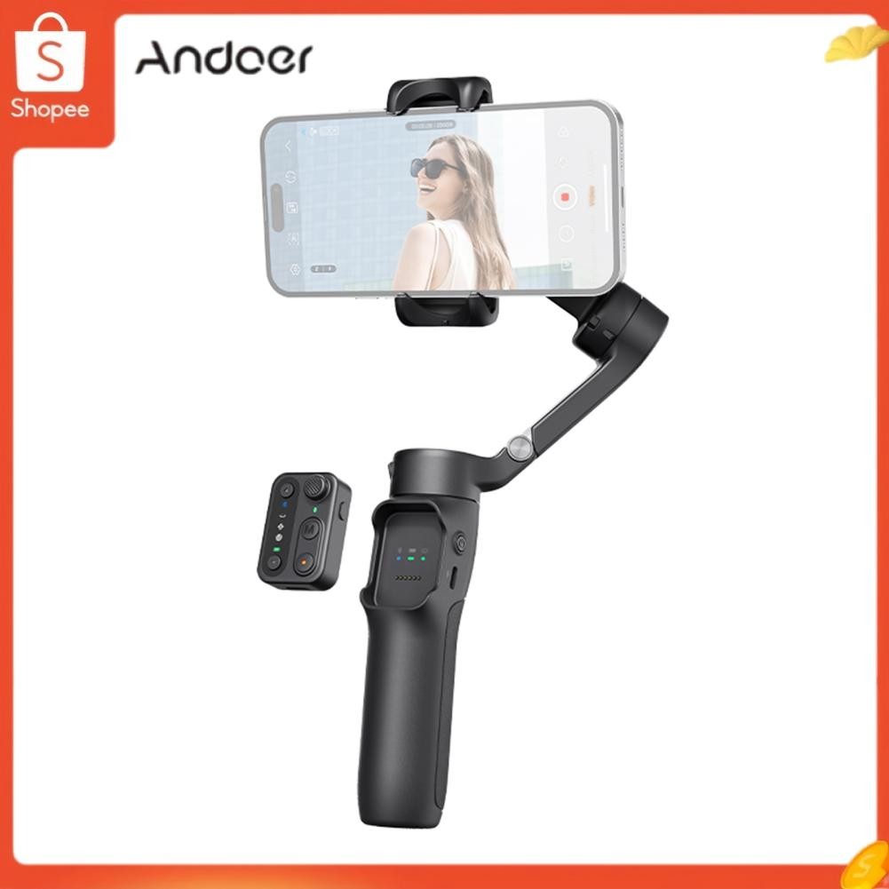 Andoer Hohem isteady x3 ขยายได้สมาร์ทโฟน 3 แกน Gimbal Stabilizer Foldabble โทรศัพท์ Vlog Smart การติ