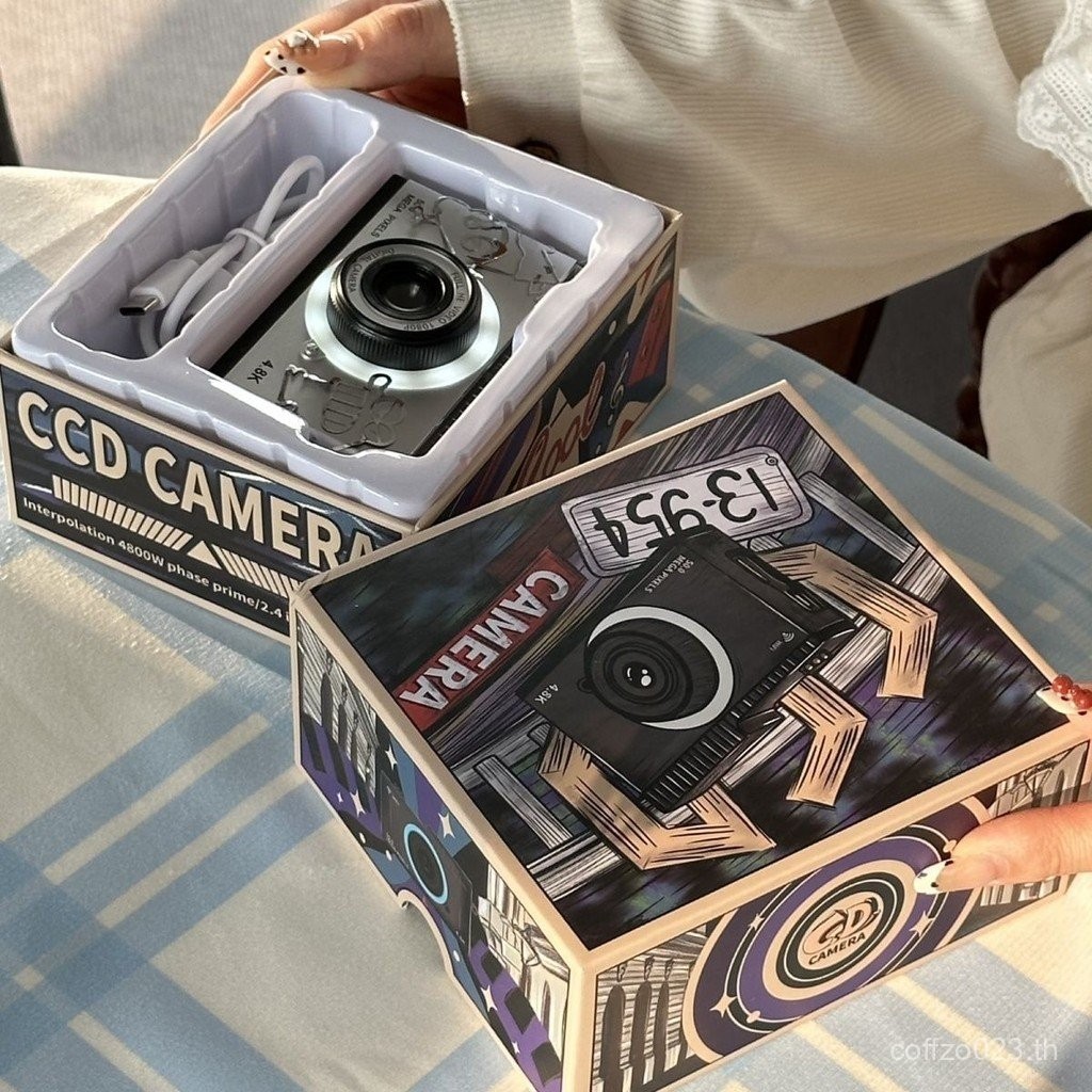 CCD Campus Crayon Shin-Chan กล้องนักเรียน HD Dual Photo Mini Retro ของขวัญวันเกิดดิจิตอลสําหรับสาว P