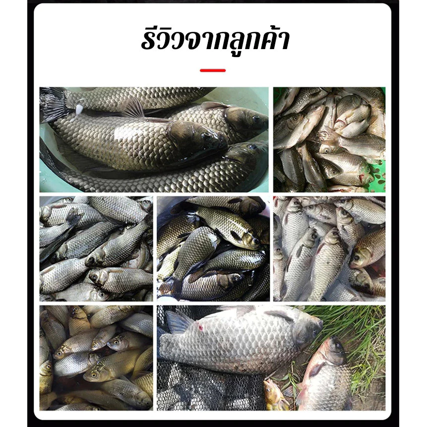 เม็ดเหยื่อปลาโปรตีนสัตว์ ผสมผงไส้เดือนและกุ้ง thumbnail 3