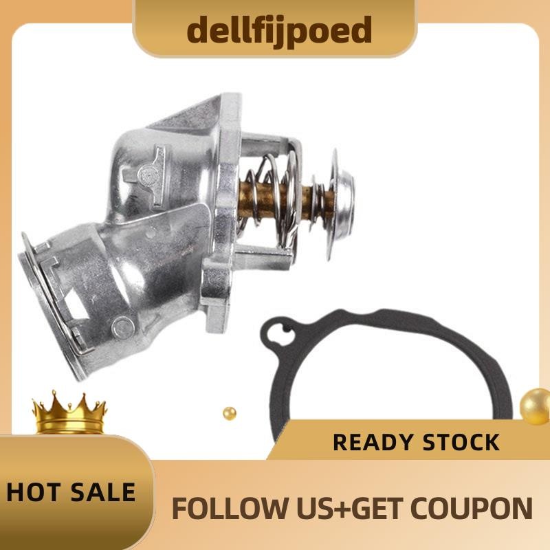 delfijpoedCoolant Thermostat สําหรับ W221 V221 S500 C216 CL500 R230 SL500 B906 Sprinter W639 Thermos