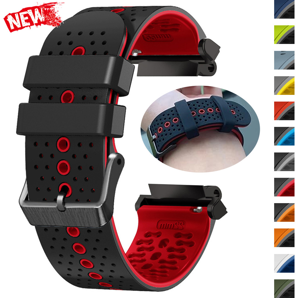 สายรัดซิลิโคนระบายอากาศสําหรับสร้อยข้อมือ Amazfit T-Rex3 T-Rex2 T-Rex pro/ultra martwatch
