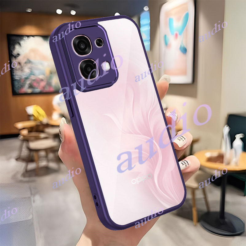 OPPO A6 Pro 5G Anti-Drop TM Frostedเคสโทรศัพท์สําหรับOppo A6 Pro A6Pro A6x 4G 5G Full-Pack Precision Hole TPUโปร่งใสAnti-FingerprintปกหลังสําหรับOPPO A6Pro A6X OPPOA6 Pro 5G
