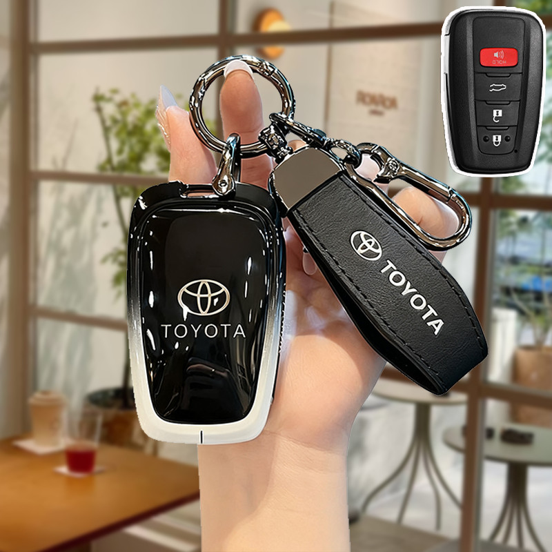 เคสกุญแจรีโมทรถยนต์ 234ปุ่ม สําหรับ Toyota cross g chr camry 2018-2023 cross 2023-2025 ของแต่งรถยนต์ พวงกุญแจ