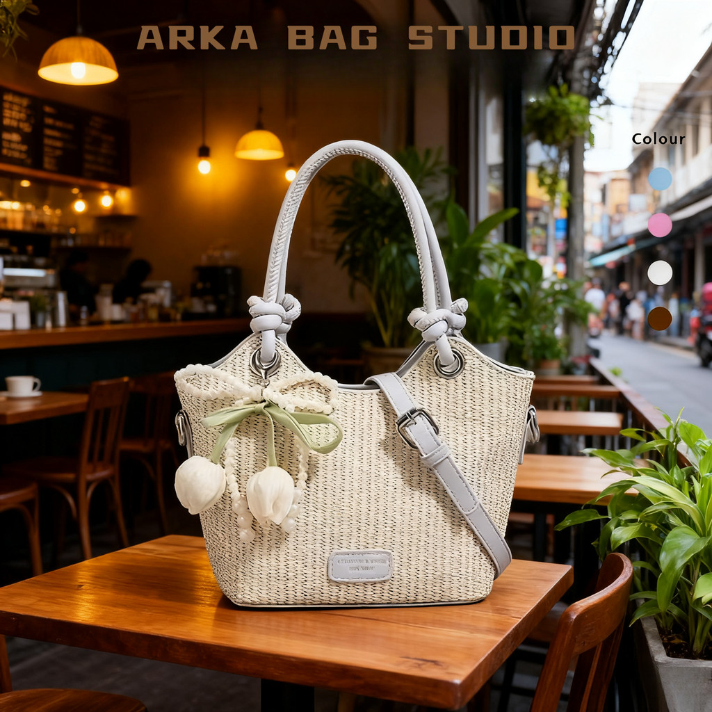 woman handle bag กระเป๋าหูหิ้วผู้หญิง กระเป๋าสะพายข้างแฟชั่น