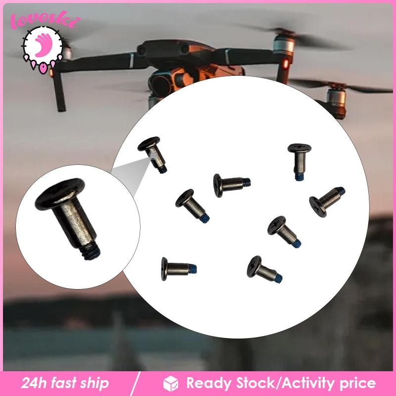 [Lovoski] 8 ชิ้นสกรูใบพัดอะไหล่แบบพกพาติดตั้งง่าย 0.15 นิ้วสกรูใบพัดสําหรับ A13 K918 RG101 อุปกรณ์เส