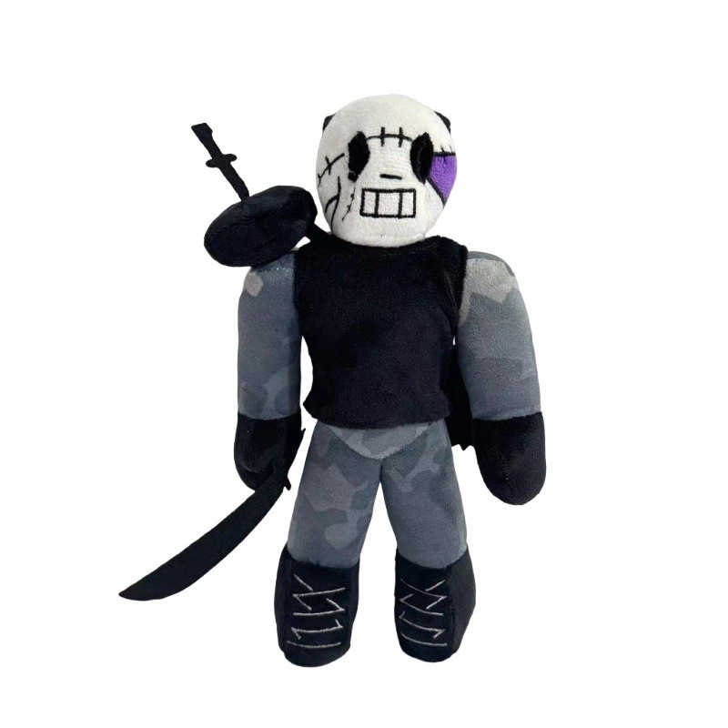 Forsaken Slasher Roblox ตุ๊กตาของเล่นตุ๊กตาการ์ตูนรูปตุ๊กตายัดไส้ของเล่นหมอนนุ่ม Plushie