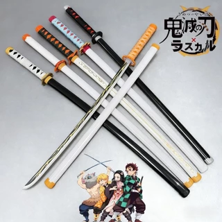 ชุดคอสเพลย์ ดาบพิฆาตอสูร Nichirin Kimetsu no yaiba Tanjiro Giyu Zenitsu Giyu ขนาด 104 ซม. สไตล์ญี่ปุ่น