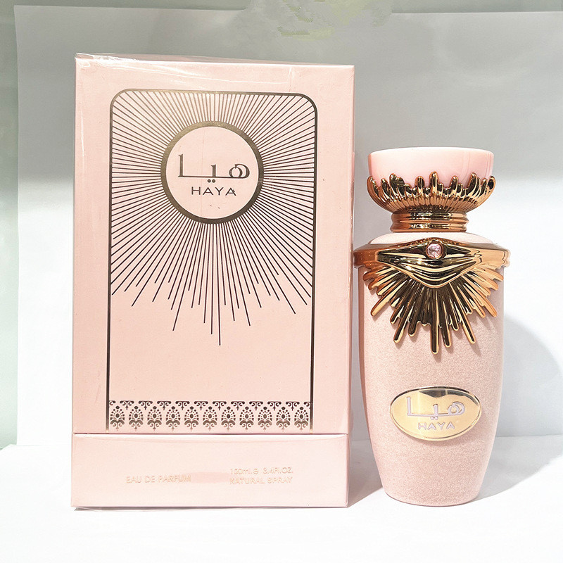Spot Goods#Hot Products lattafa HAYA Gift Box Women's Perfume Middle East Arabia Dubai Foreign Trade