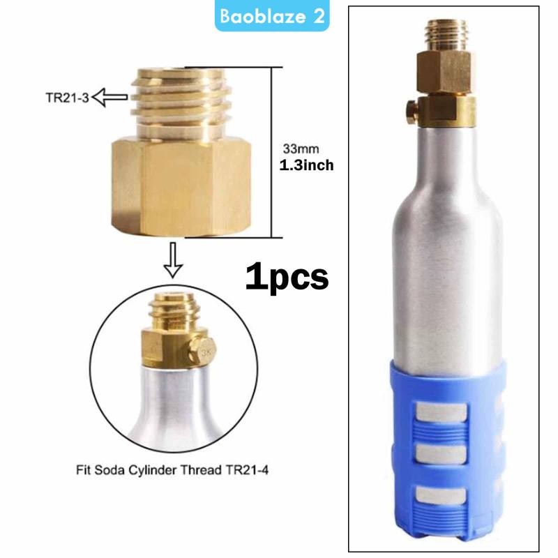 [baoblaze2] CO2 Quick Adapter Universal Replacement สําหรับถังเครื่อง TR21-4 ถึง TR21-3