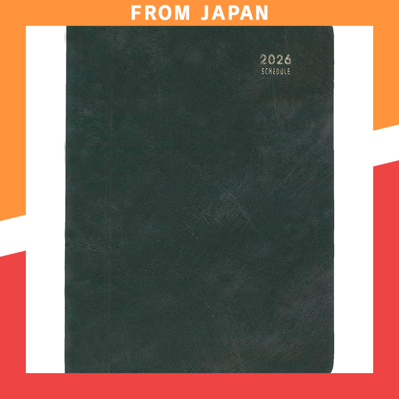 Daigo Weekly Planner 2026 - A6 Size, December Start, Various Colors