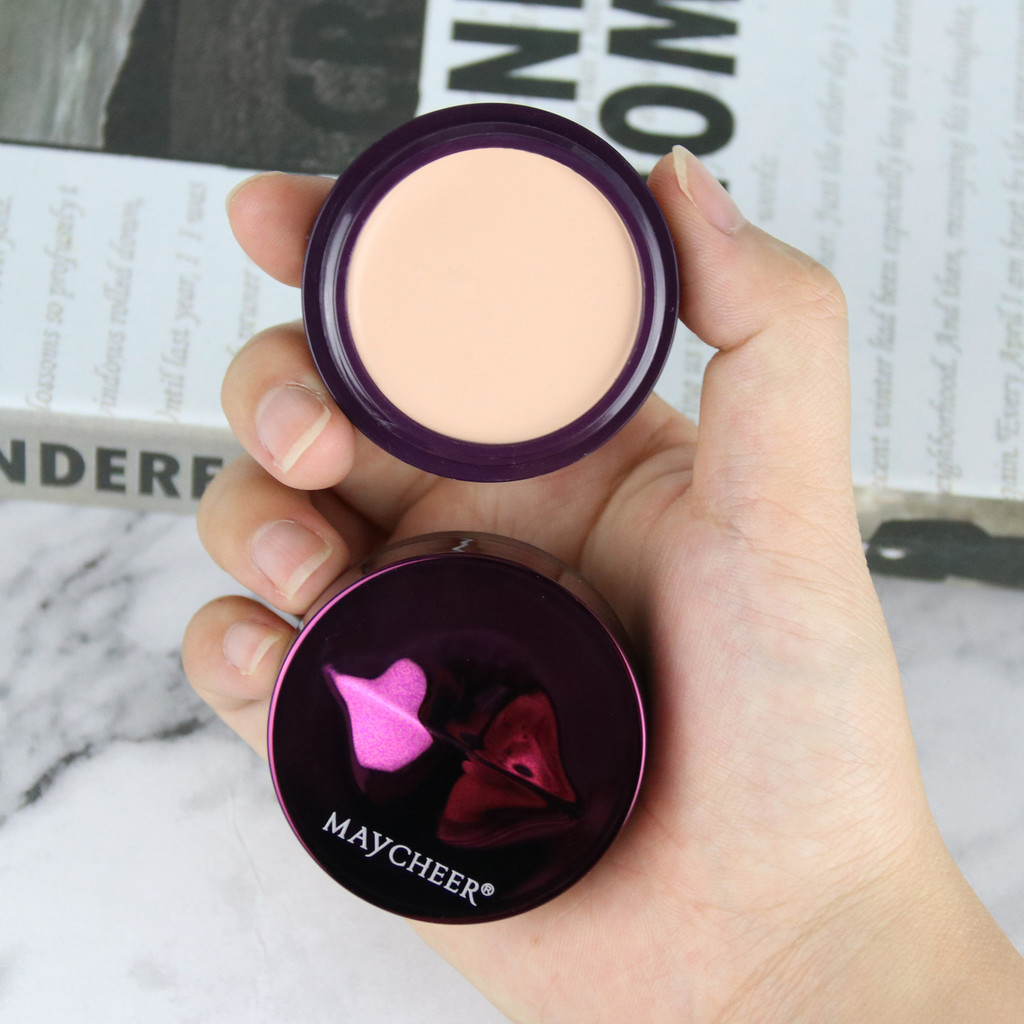 พับคุชชั่น พัฟคุชชั่น คอนซีลเลอร์ MAYCHEER MAYCHEER Brightening Concealer Cover Dark Circles Spots A