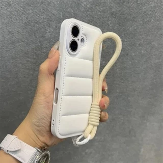 หรูหราซิลิโคนอ่อนนุ่มกรณีเข้ากันได้สําหรับiPhone 17 16 15 14 13 12 11 Pro Max XR X XS Max 7 8 Plusซิลิโคนกันกระแทกกันชนปกหลังปลอกสุนทรียศาสตร์