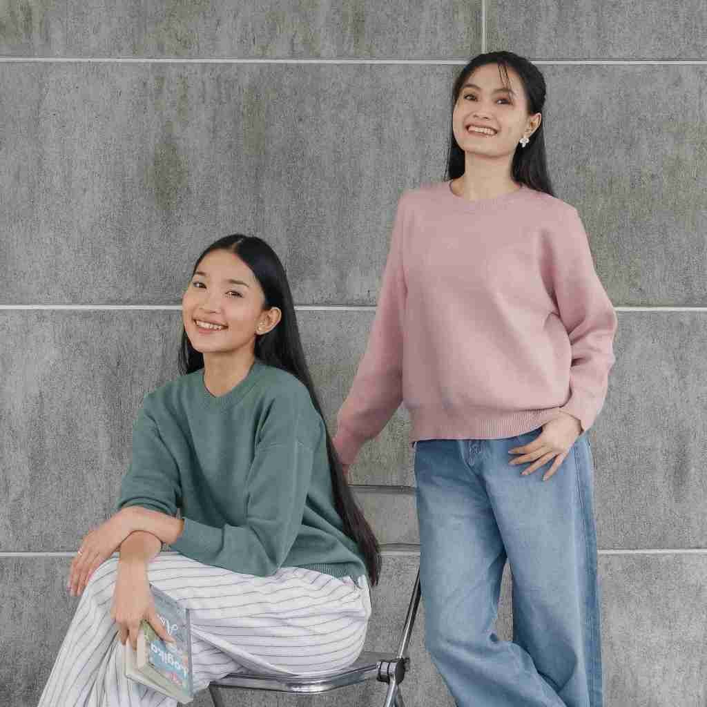 HOSOFSHOPAHLIC - SEPORA LOOSE - เสื้อไหมพรม - เสื้อท็อปผู้หญิง