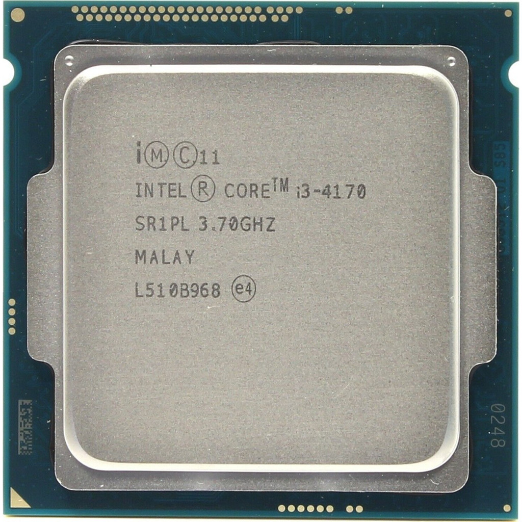 ถาด Intel Core i3 4170 ไม่มีพัดลม LGA 1150