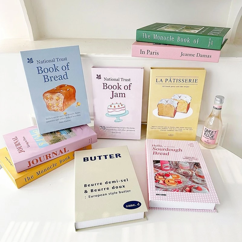 หนังสือปลอม พร็อพถ่ายรูป พรอพแต่งห้อง ของแต่งบ้าน หนังสือโชว์ ตกแต่งหนังสือบ้าน ชุด 5 ชิ้น