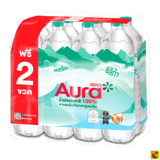 ออร่า น้ำแร่ธรรมชาติ 1500 มล. แพ็ค 6