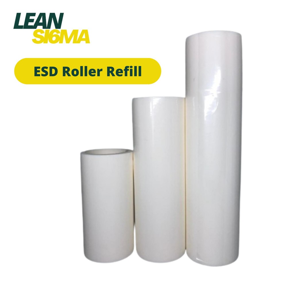 ESD Cleanroom Sticky Roller Refill - ฟิล์ม PE