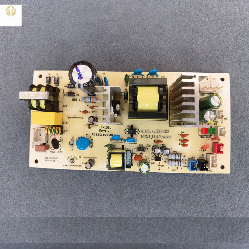 เหมาะสําหรับ Fuxin ตู้ไวน์สีแดง Power Board FX101L แหล่งจ่ายไฟตู้เย็นขนาดเล็ก Power Board อุปกรณ์เสริม Line