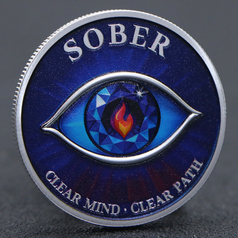 เหรียญที่ระลึก Clear Sober Mind Sober