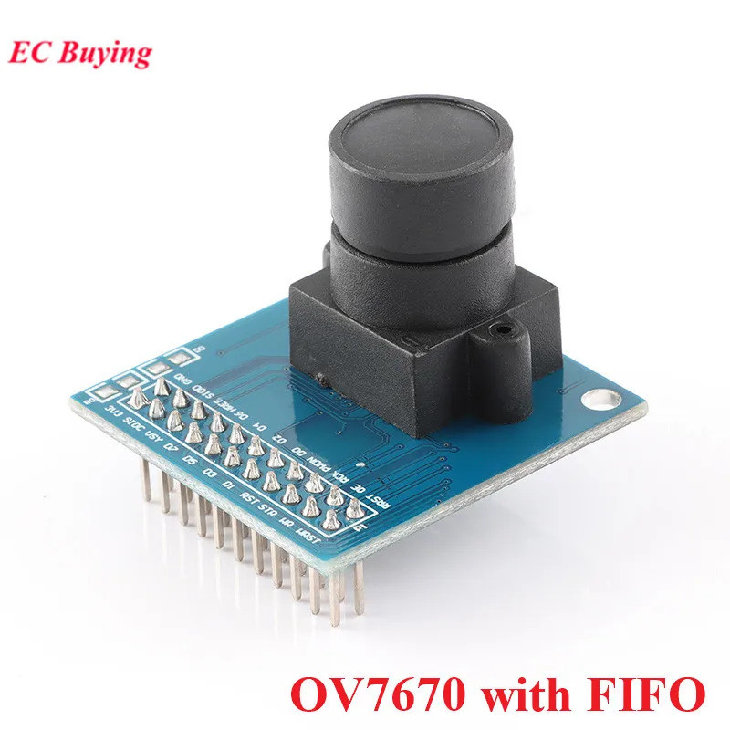 OV7670 พร้อม FIFO VGA กล้องโมดูล CMOS 30W พิกเซลภาพเซนเซอร์ IIC I2C STM32 Microcontroller Driver สํา