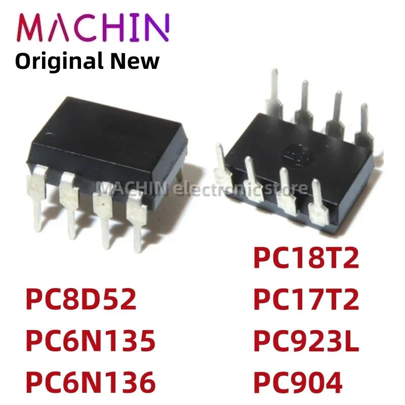 2-5pcs PC8D52 PC6N135 PC6N136 PC18T2 DIP8 PC17T2 PC923L PC904 DIP-8 Operational เครื่องขยายเสียงWKX