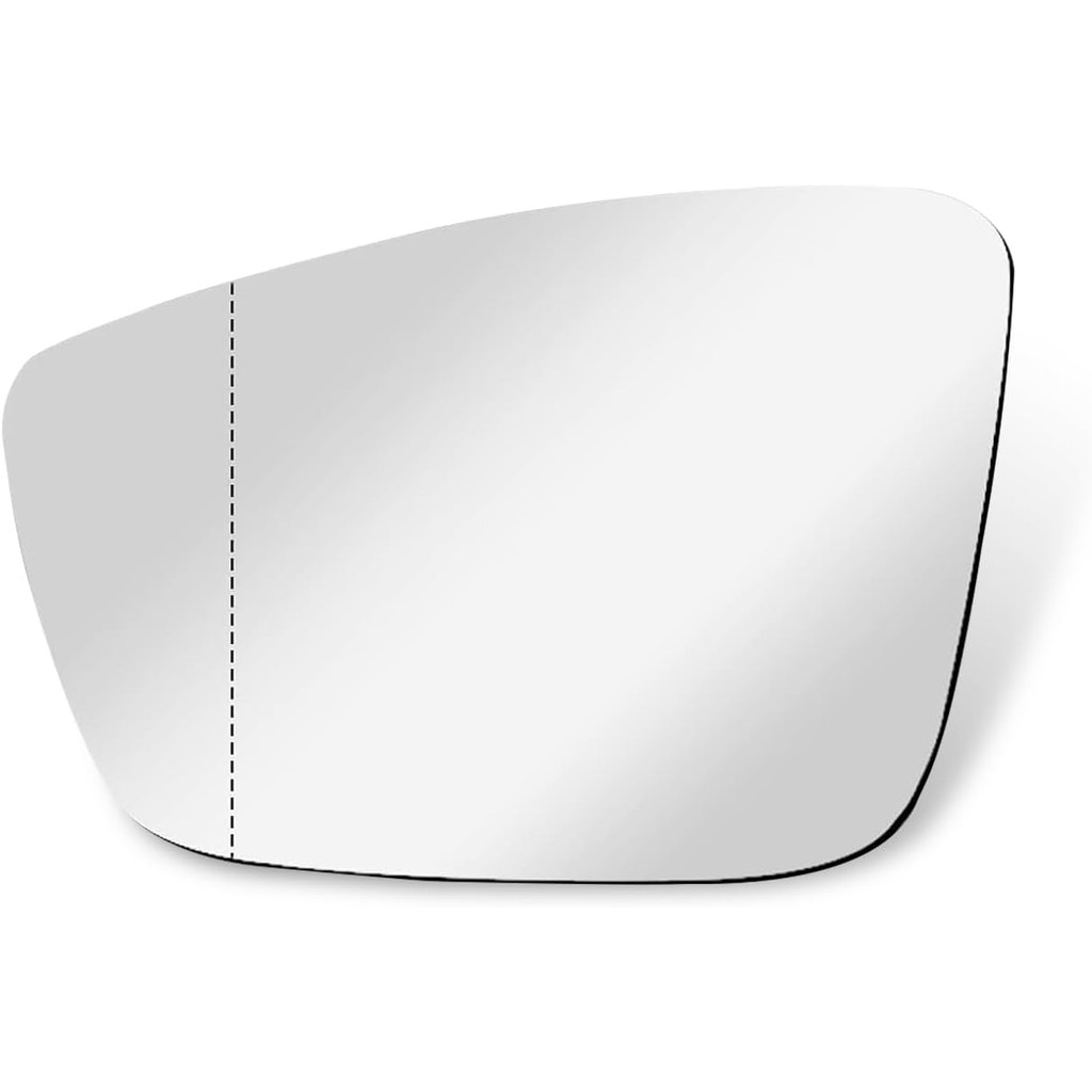 1 PC กระจกมองหลังรถยนต์, 6.3 "x 4.4 "x 3.3 "กระจกอุ่นกันน้ํา Anti-fog กระจกย้อนกลับสําหรับคนขับด้านซ