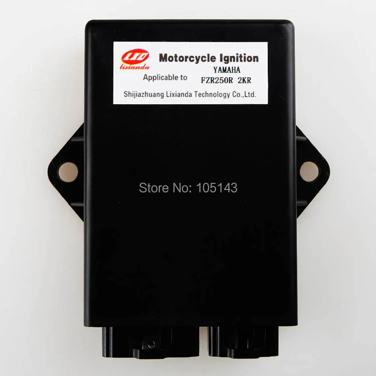ใหม่ ECU เปลี่ยนกล่อง CDI จุดระเบิดรถจักรยานยนต์ FZR250 2KR # LXD-2KR