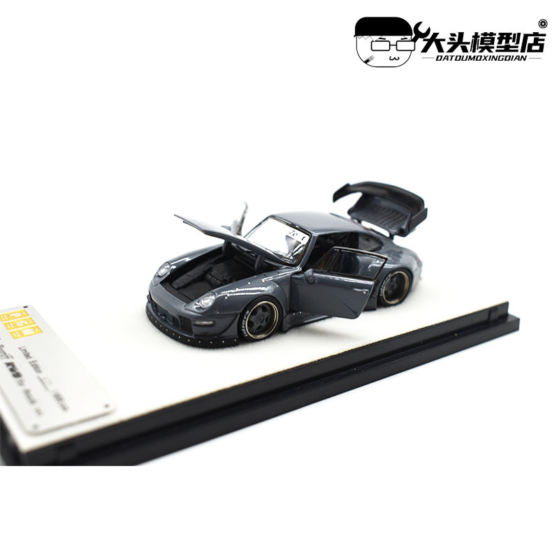 Porsche RWB PGM 1: 64 Porsche 993 964 930 RWB รถโมเดลโลหะผสม