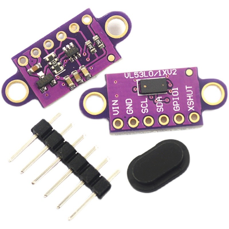 VL53L0X V2 เลเซอร์เรนจ์ไฟเซนเซอร์โมดูล ToF Flight Time Rangefinder Matching Optical Cover