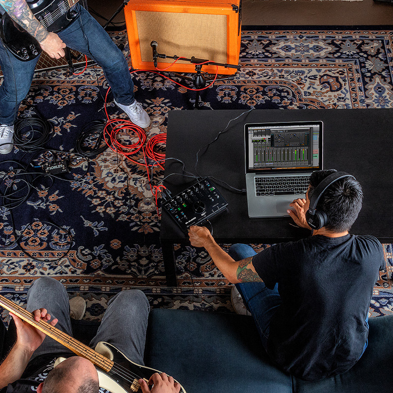 M-audio AIR 192-14 การ์ดเสียงมืออาชีพ 8 In 4 Out อินเทอร์เฟซเสียงการจัดความเร็วสูงทําการ์ดเสียง USB