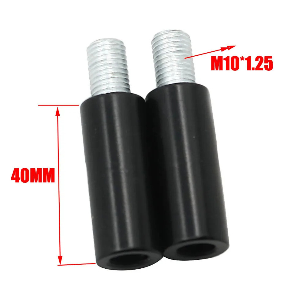 กระจกมองหลังรถจักรยานยนต์ Riser Extender 40 มม.Clamp Riser สําหรับ Yamaha MT09 FZ09 FJ09 FJ-09 FZ-09