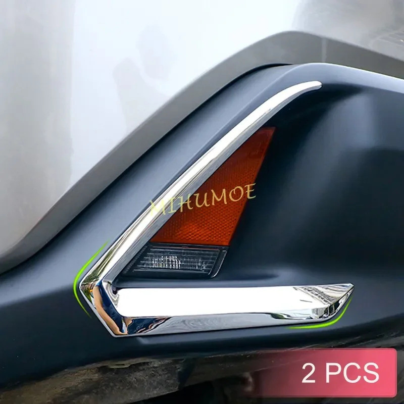 สําหรับ Lexus UX200 UX250h UX300e Chrome ด้านหลังกันชน Reflector หมอกฝาครอบ Trims