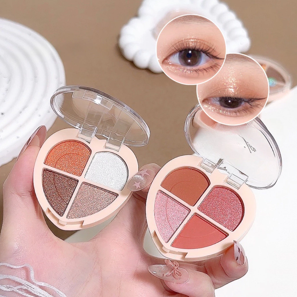 happy-girl: อายแชโดว์ พาเลทอายแชโดว์ -Eyeshadow💗(YC5158) เนื้อใยไหม-ประกายชิมเมอร์ กลิตเตอร์ สีสวย กันน้ํา ติดทนนาน