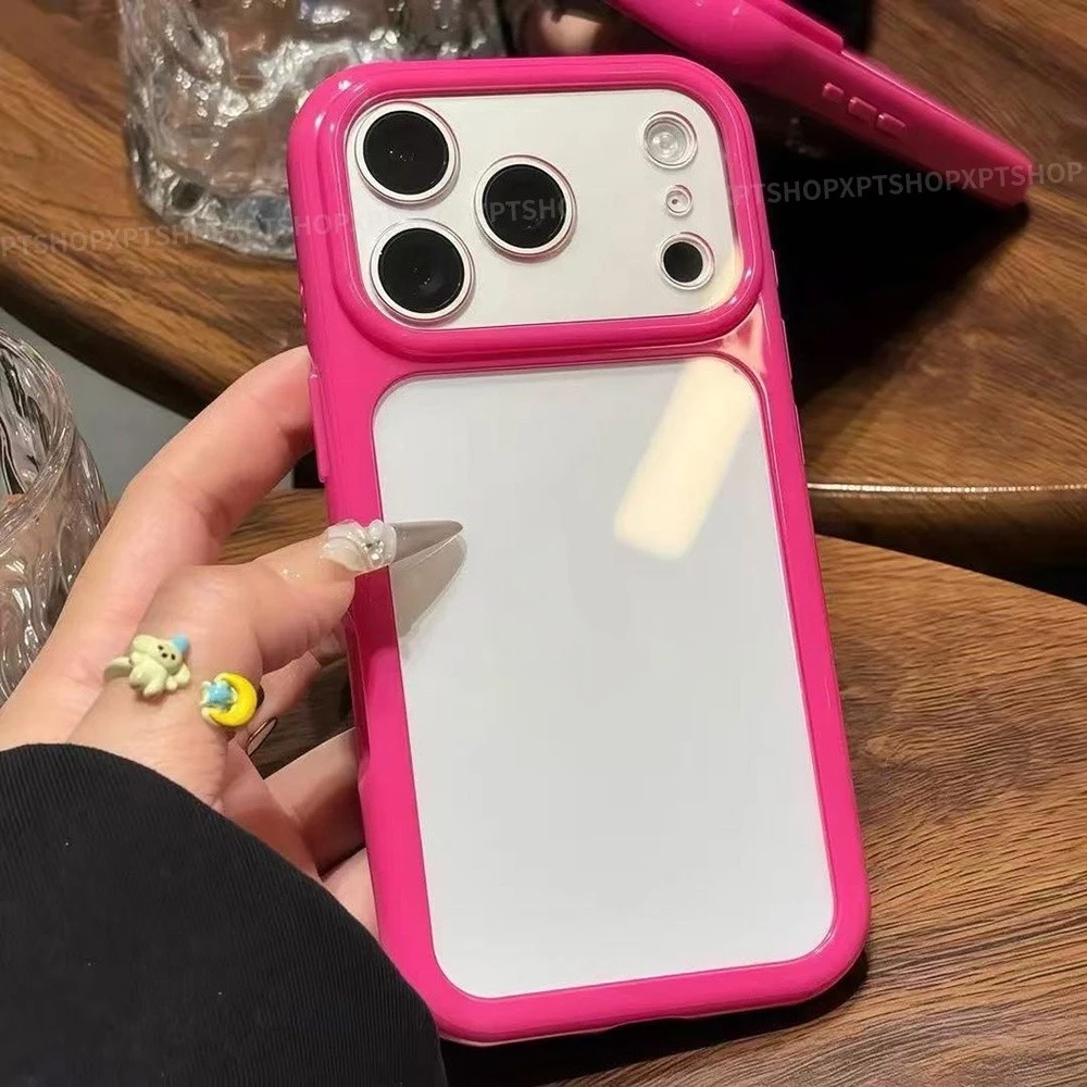 เคสโทรศัพท์อะคริลิค Dopamine Edge สำหรับ iPhone 17 Pro Max/16 Plus/15/14/13/12/11
