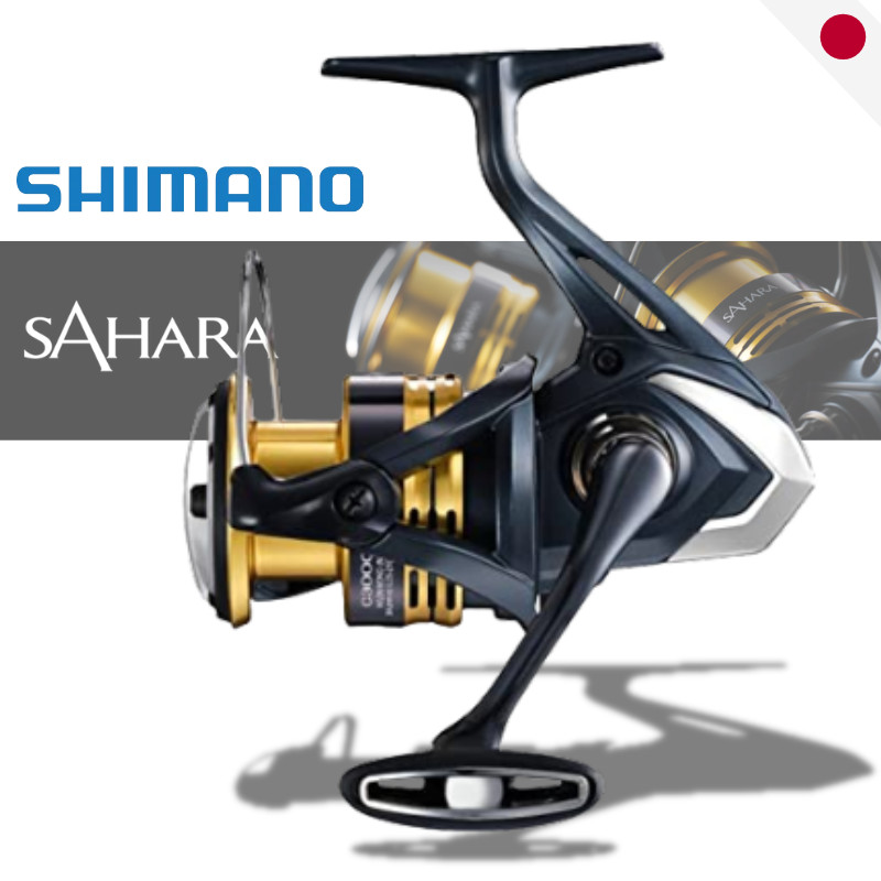 SHIMANO 22 Sahara Spinning Reel - 2500SHG / C2000S / 1000 / C3000 / C2000SHG / 2500 / 4000XG - Japan