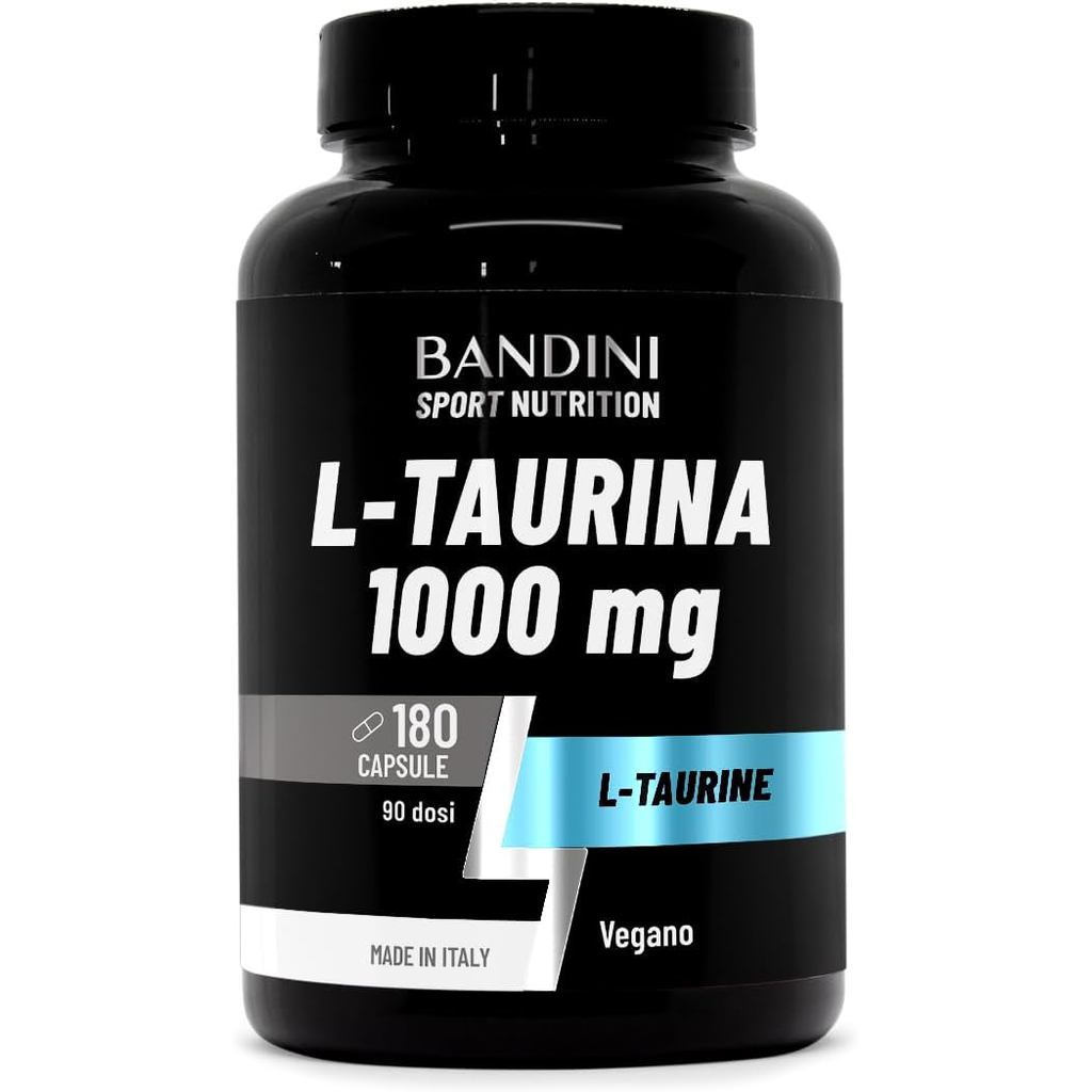 เบนไดนี่ ®   อาหารเสริม Taurine,Per dose1000mg,180Capsule,Pure Vegan High-Dose Taurine Powder(3เดือน