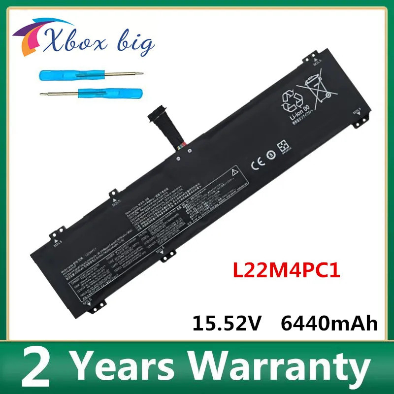 L22M4PC1 แบตเตอรี่แล็ปท็อปสําหรับ Lenovo Legion Pro 7 16IRX8 16IRX8H Savior Y9000K 2023 L22D4PC1 154