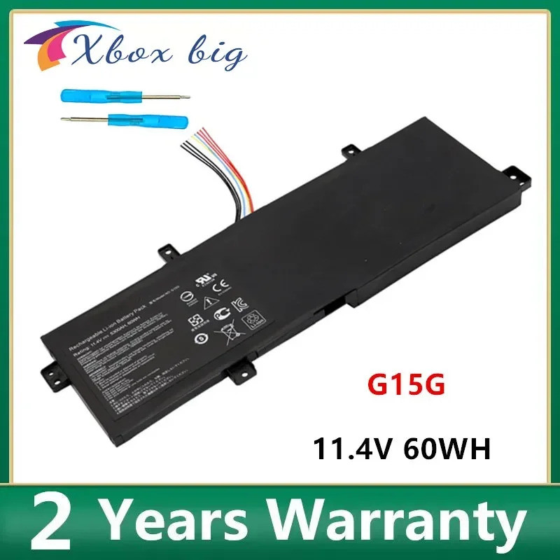 แบตเตอรี่แล็ปท็อป G15G สําหรับ ThundeRobot 911 targa T6A T6C T5TB T6D สําหรับ GIGABYTE SabrePro 15-W