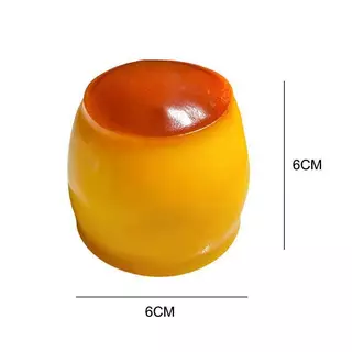 [Willbehot-t] Anti-Anxiety Pudding Stress Ball Squishy อาหารรูปบีบ Fidget ของเล่นสําหรับเด็กผู้ใหญ่ของขวัญวันวาเลนไทน์ [ใหม่]