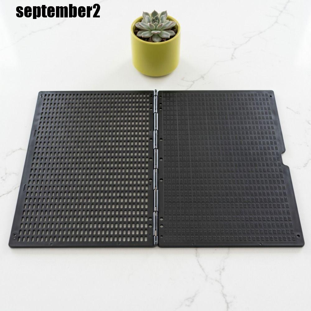 SPEPEMBER Braille Slate, 27 แถว 30 เซลล์ตาราง Board Braille กระดานเขียน, ชุด Tactile หนา BOARD หนา S
