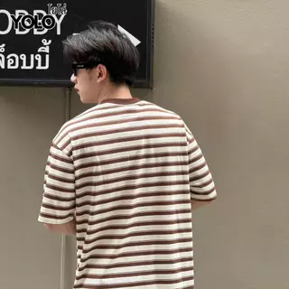 YOLO เสื้อยืด OVERSIZE เสื้อยืดโอเวอร์ไซส์ เสื้อคอตตอน คอกลม Y2660