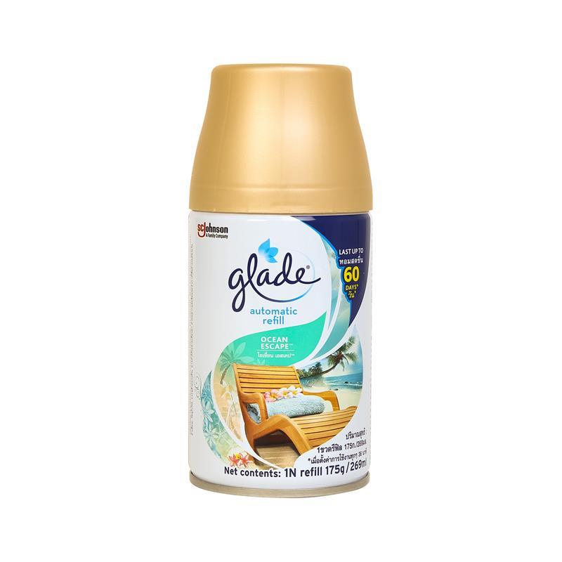 GLADE สเปรย์ปรับอากาศ รีฟิลล์ โอเชียนเอสเคป ขนาด 269 มิลลิลิตร