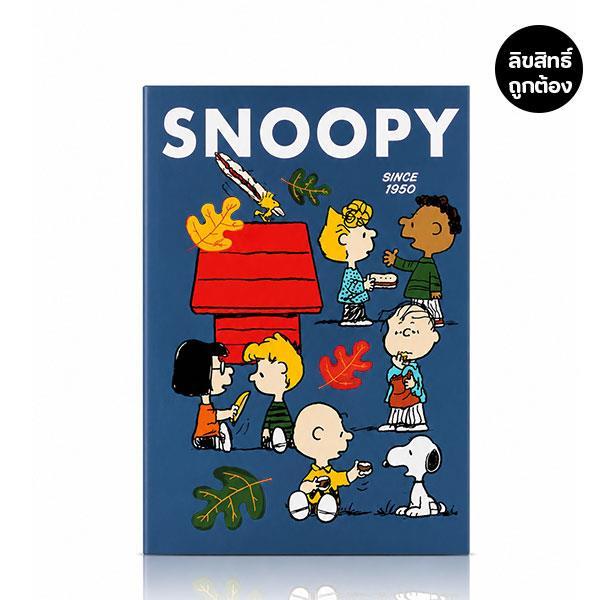 (Tech Inspire) : PN5-สมุดปกอ่อนมุงหลังคา A5 :  Peanuts-5B A5 Notebook (PN5B-NB-A5) W14.8xH21 cm.Rule