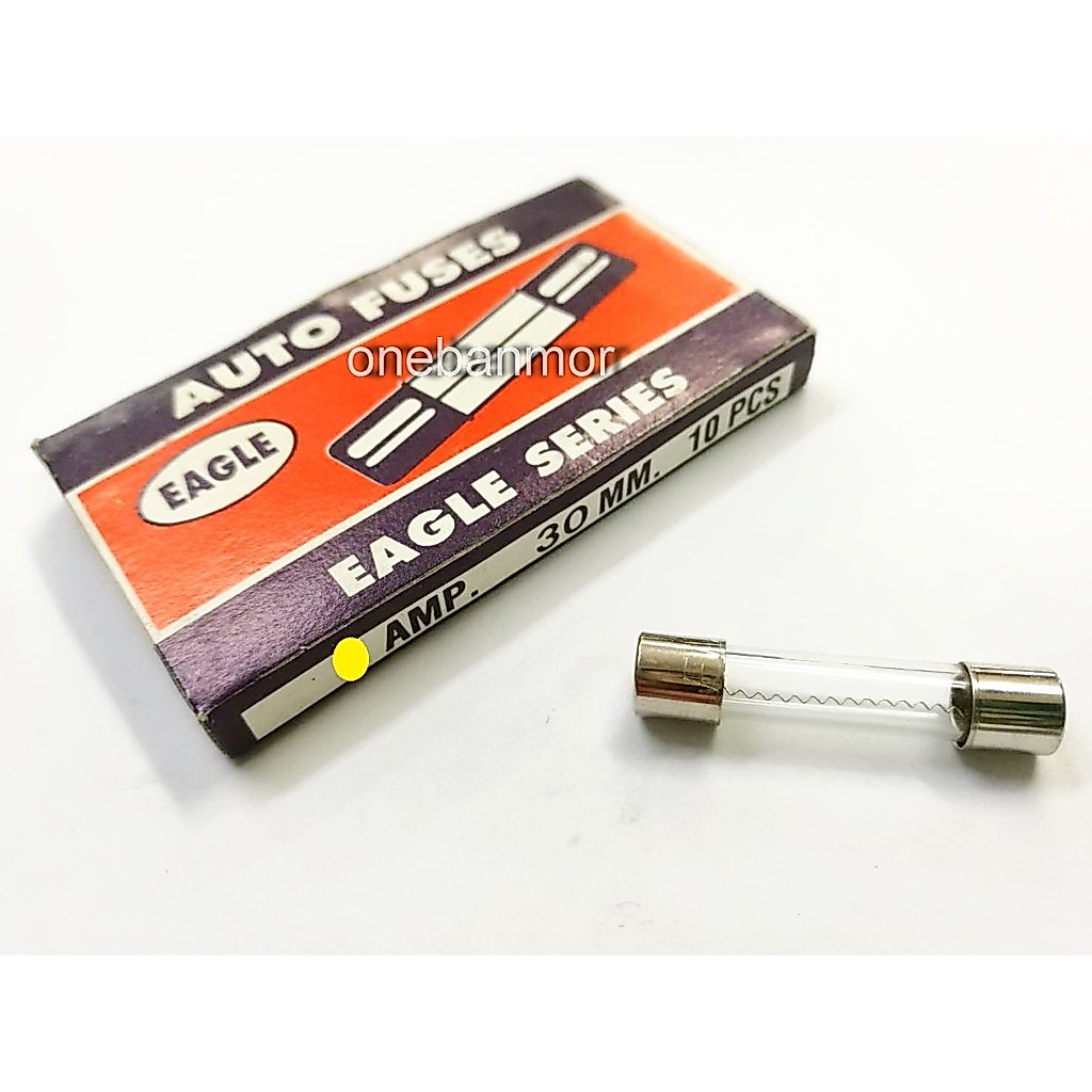 ฟิวส์ใหญ่ Fuse ขนาด 30MM 250V EAGLE ของแท้ 100%