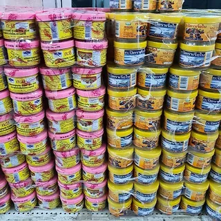 กะปิ ตราเรือใบ และ กะปิตรากุ้งไทย บรรจุ 12 กระปุก