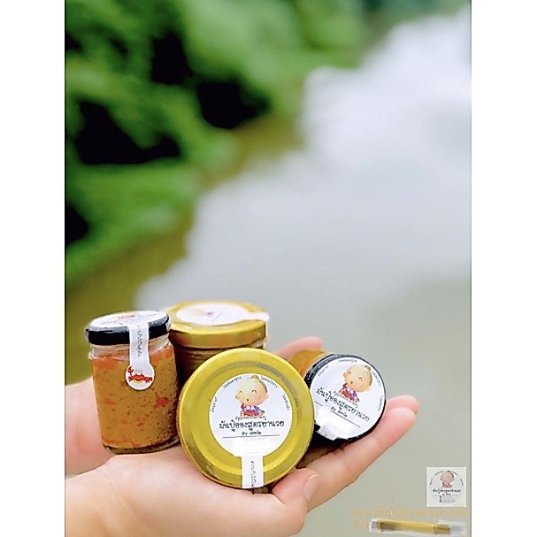 💥ราคานี้รวมค่าส่งแล้ว💥ขนาด60มลx5กระปุก=330#มันปูอ่อง #อ่องปู(ของกิน) 💥มันปูอ่องสูตรย่านวย⚡️