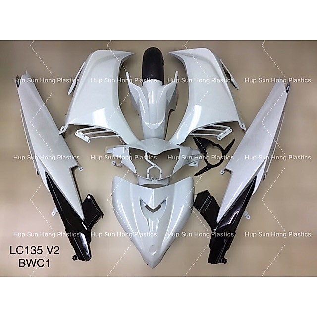 LC135 V2,V3 7TH WHITE BLACK BODY COVER SET HBL/HLD คุณภาพสูง