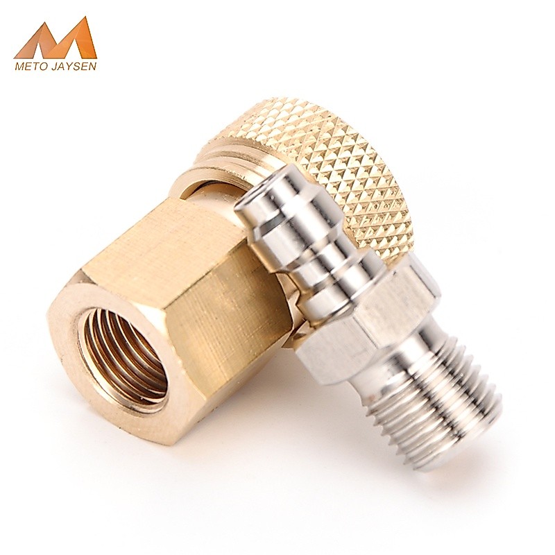 ข้อต่อปลั๊กเกลียว 1/8BSPP M10x1 1/8NPT 8 มม. 2 ชิ้น ต่อชุด พร้อมอุปกรณ์เสริม